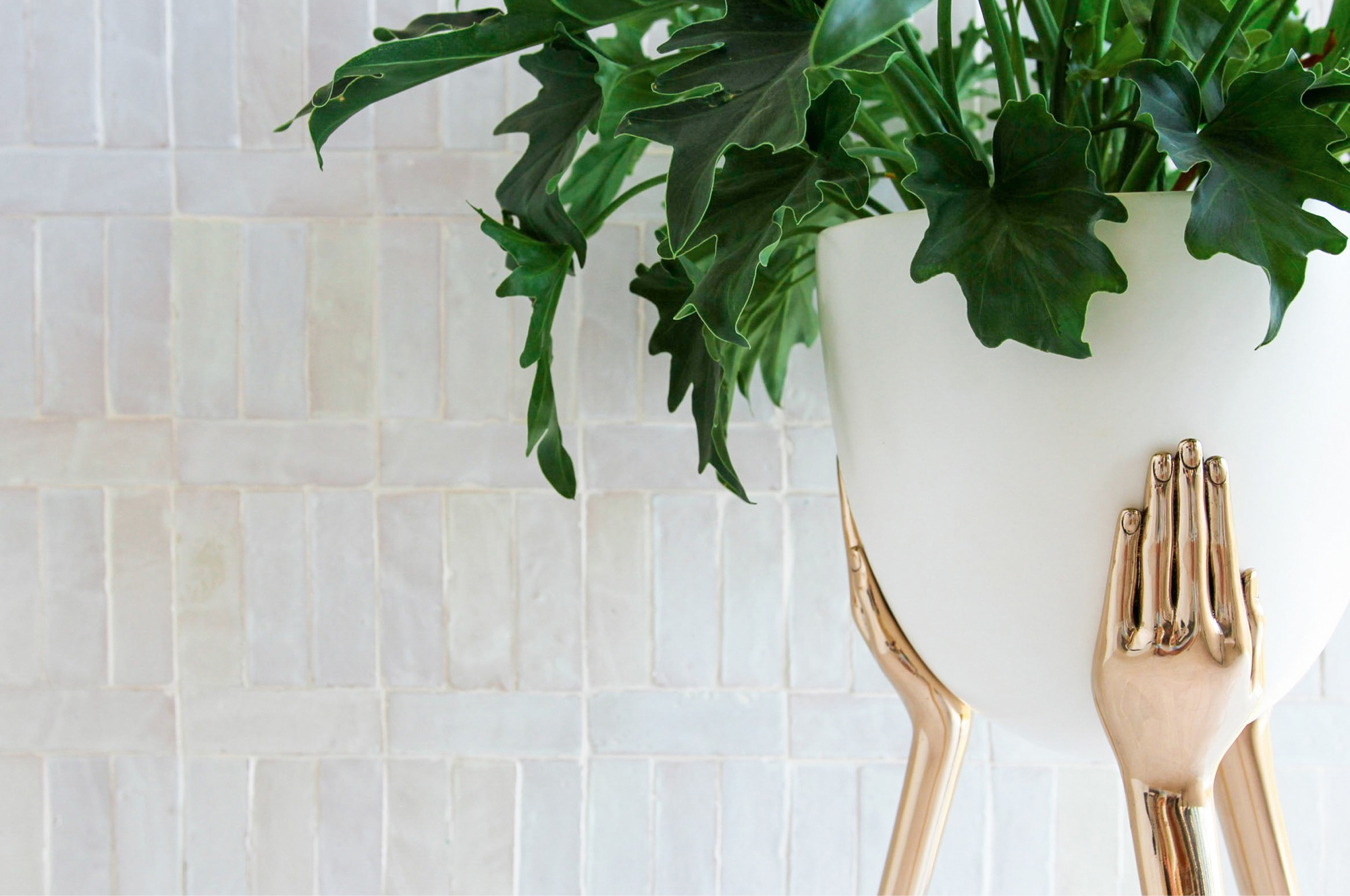 Hand Stand Planter — A Fun Human Inspired Design