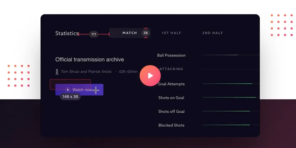 Screenshot of the pixelsnap mac app showing a measurement