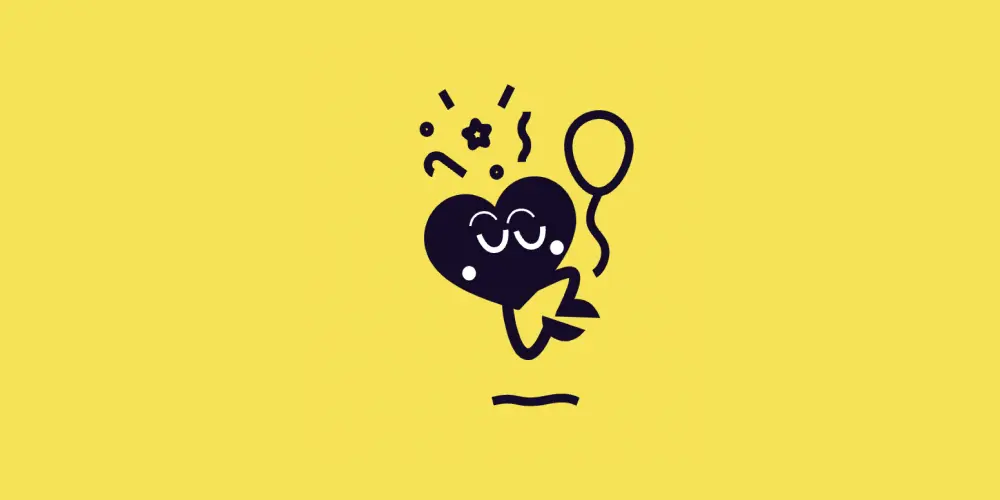 blufvpn banner image of heart dancing